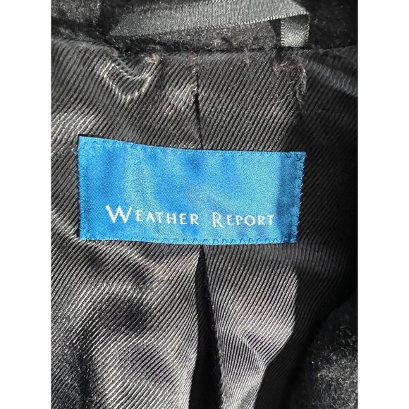 Vintage Weather Report Men’s 40R Wool Cashmere Blend Overcoat Jacket 4 Button - Picture 4 of 12